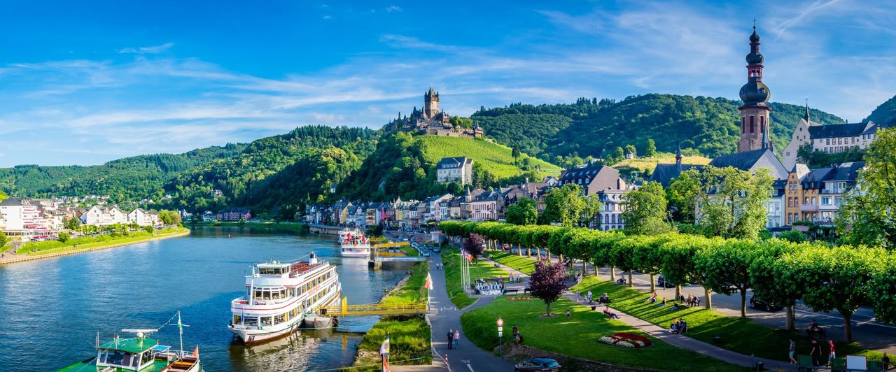 Mosellandschaft als Titelbild von Mosel Fewo Service